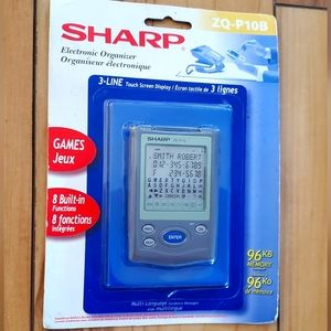 New! Vintage Dream - SHARP ZQ-P10B Electronic Organizer